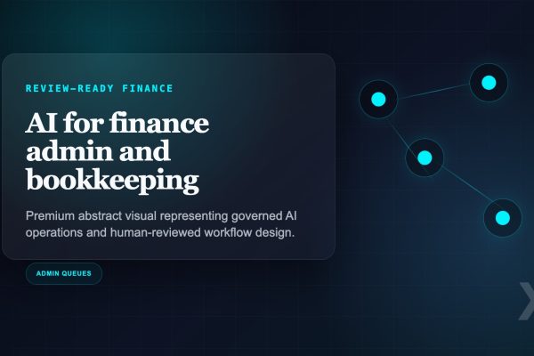 How AI Can Help Small Businesses Organise Finance Admin and Bookkeeping